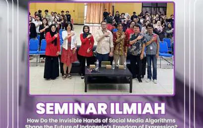 FKS Telkom University Gelar Seminar Ilmiah: Menyingkap Peran Algoritma Media Sosial terhadap Kebebasan Berekspresi di Indonesia