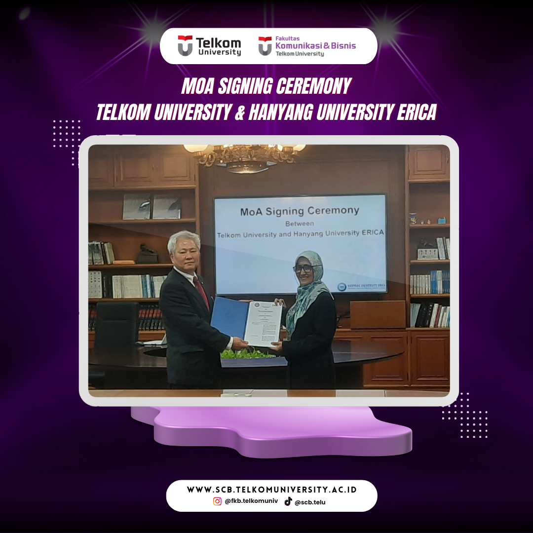 Telkom University and Hanyang University Sign Joint Degree Program Agreement