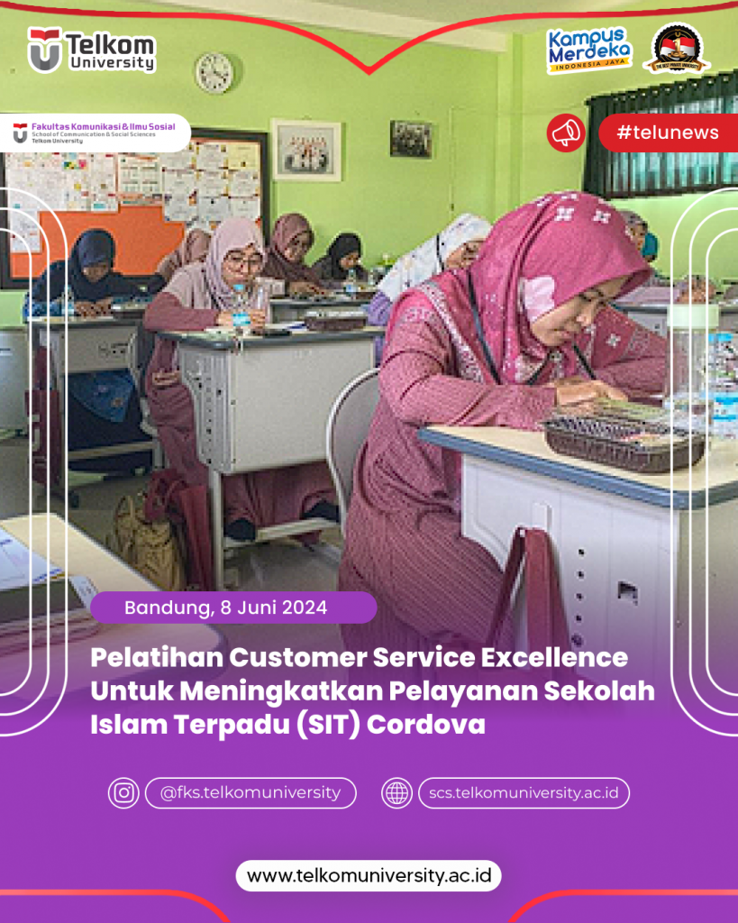 Pelatihan Customer Service Excellence Untuk Meningkatkan Pelayanan Sekolah Islam Terpadu (SIT) Cordova