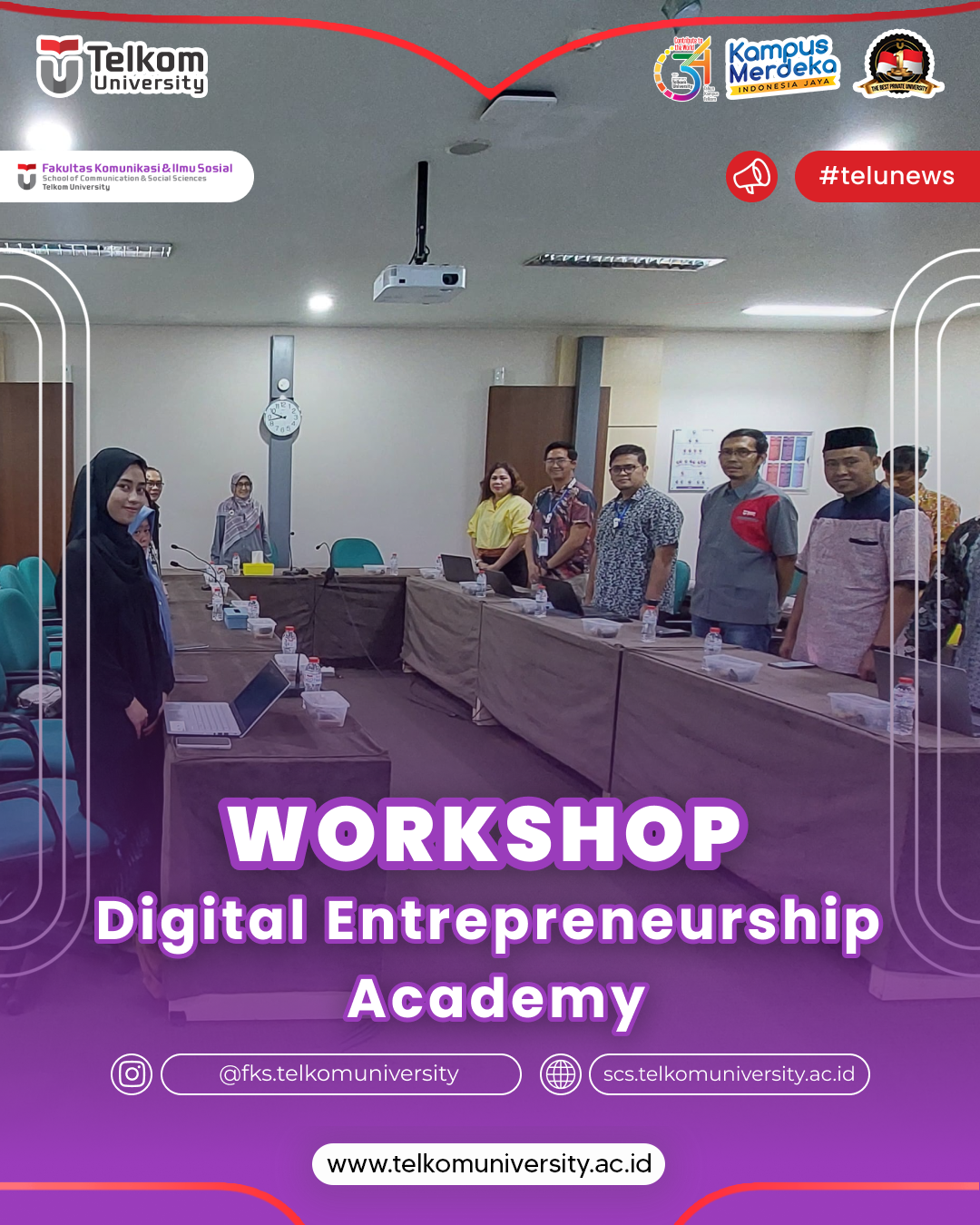 WORKSHOP DEA DIGITAL ENTREPRENEURSHIP ACADEMY