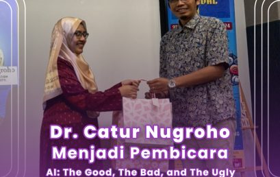 Dr. Catur Nugroho Menjadi Pembicara AI: The Good, The Bad, and The Ugly pada English Language Festival 2024 di Universiti Malaysia Terengganu (UMT)