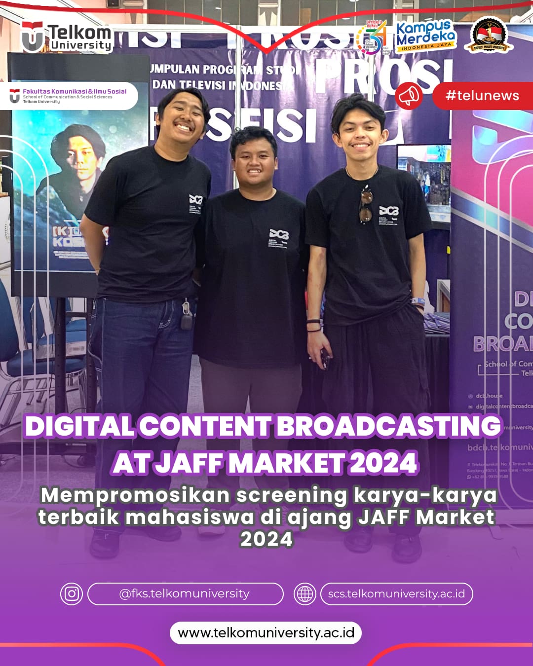 Digital Content Broadcasting at JAFF Market 2024 Digital Content Broadcasting at JAFF Market 2024