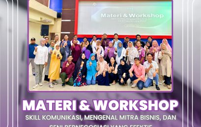 Workshop Komunikasi Strategis dan Pemanfaatan AI: FKS Tel-U Berkolaborasi dengan Rumah BUMN Bandung