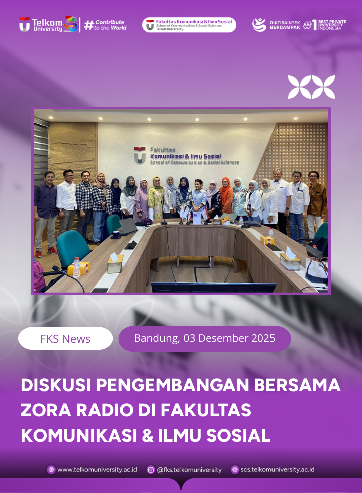 SCS Telkom University and Zora Radio Strengthen Collaboration Through Development Dialogue on Broadcasting Innovation