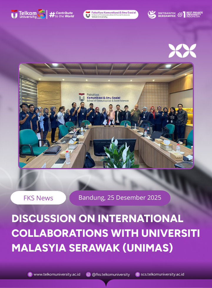Perkuat Jejaring Global, FKS Universitas Telkom Berdiskusi Strategis dengan UNIMAS Malaysia