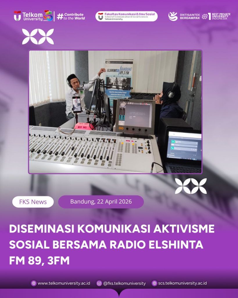 Dosen FKS Bedah Strategi Komunikasi Aktivisme Sosial di Radio Elshinta FM