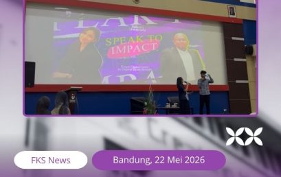 Persiapkan Mahasiswa Hadapi Era Digital, FKS Gelar Public Lecture “Speak to Impact”
