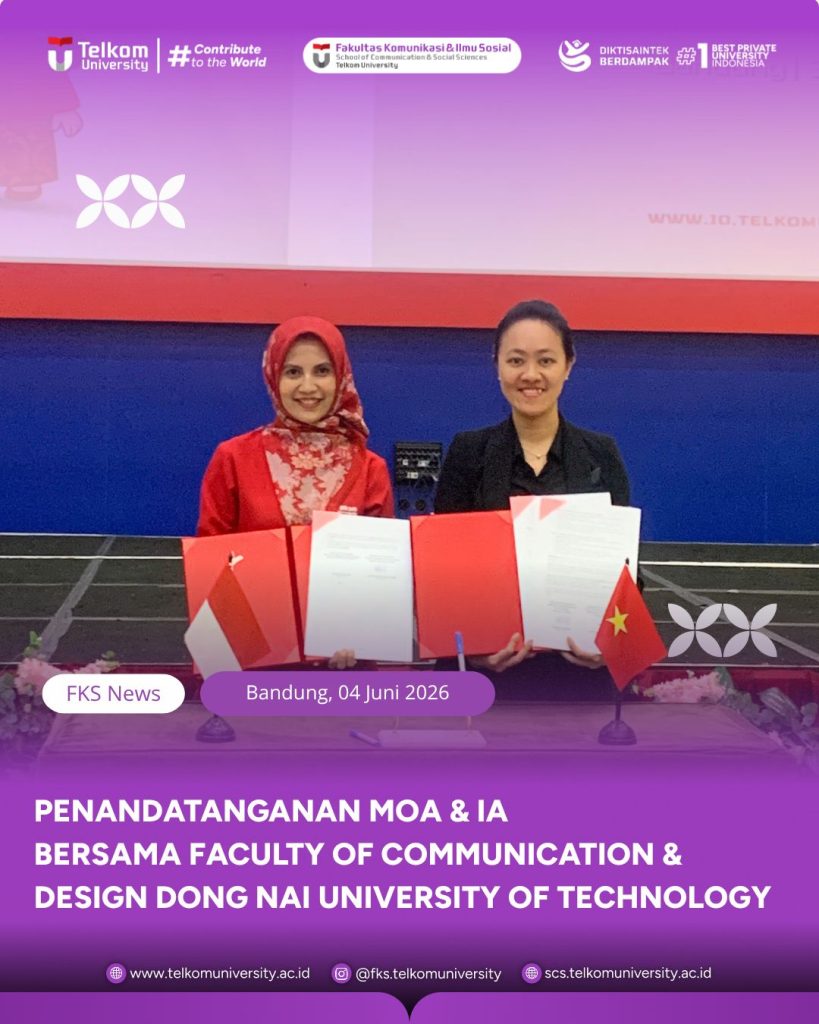 Perluas Jejaring Internasional, FKS Telkom University Jalin Kerja Sama dengan Dong Nai University of Technology Vietnam